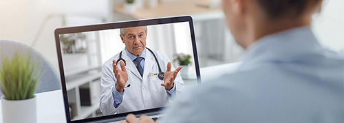 Doktorla görüntülü görüş